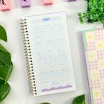 Agenda Happy 2027 Espiral de Bolso 8,9 x 16,7 cm 64 Folhas - Tilibra