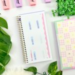 Agenda Happy 2027 Espiral de Bolso 8,9 x 16,7 cm 64 Folhas - Tilibra