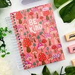 Agenda Espiral Feminina Diária D+  2027 M4 11,7 x 16,4 cm 176 Folhas - Tilibra