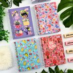 Agenda Espiral Feminina Diária D+  2027 M4 11,7 x 16,4 cm 176 Folhas - Tilibra