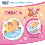 Borracha Decorada CapyClub - Tilibra