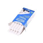 Giz Escolar Plastificado 10 Unidades Colorido ou Branco - Giotto