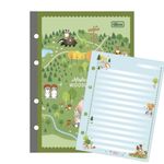 Refil Mofusand Tamanho Colegial 17,7 x 24 cm para Fichário e Caderno Argolado 80 Folhas Super Decoradas - Tilibra