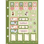 Refil Mofusand Tamanho Colegial 17,7 x 24 cm para Fichário e Caderno Argolado 80 Folhas Super Decoradas - Tilibra