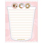 Bloco de Carta Mofusand 48 Folhas Pautado 63g/m² 17,7 cm x 24,0 cm - Tilibra