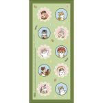 Papel Carta Mofusand Com 7 Folhas e Envelopes Vintage - Tilibra