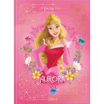 Caderno Colegial Brochura Princesas 80 Folhas 17,6 x 23,9 cm - Tilibra | Vintage