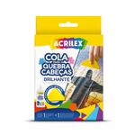Cola Branca 90g Para Quebra Cabeça C/Espátula (Branco e Fosco) - Acrilex