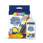 Cola Branca 90g Para Quebra Cabeça C/Espátula (Branco e Fosco) - Acrilex