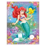 Caderno Brochura Colegial Caligrafia Princesas Disney 40 Folhas 18,7 x 24,8 cm - Tilibra
