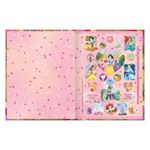 Caderno Brochura Colegial Caligrafia Princesas Disney 40 Folhas 18,7 x 24,8 cm - Tilibra