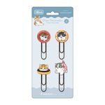 Clips Decorado Mofusand c/ 4 Unidades - Tilibra
