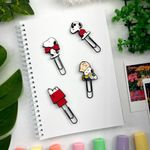 Clips Decorado Snoopy c/ 4 Unidades - Tilibra