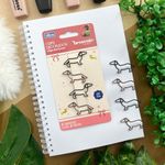 Clips Decorado Brownie The Dog c/ 4 Unidades - Tilibra