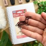 Clips Decorado Brownie The Dog c/ 4 Unidades - Tilibra