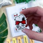Borracha Decorada Snoopy - Tilibra