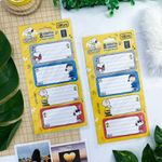 Etiqueta Adesiva Snoopy com 8 Adesivos  - Tilibra