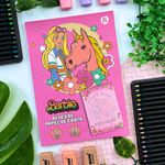 Bloco de Carta Barbie 15 x 21cm 48 Folhas - Animativa