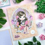 Caderno Colegial Quadriculado Jolie 18,7 x 24,5 cm 40 Folhas - Tilibra
