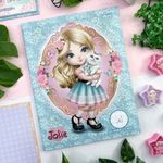 Caderno Colegial Quadriculado Jolie 18,7 x 24,5 cm 40 Folhas - Tilibra