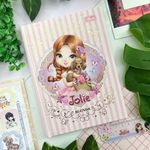 Agenda 2027 Costurada Jolie 12,3 x 16,6 cm 96 Folhas - Tilibra