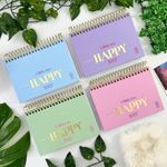 Agenda Espiral Diária Happy 2027 11,7 cm x 16,4 cm  160 Folhas - Tilibra