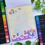 Bloco de Carta Alice no País das Maravilhas 17,9 x 24,1 cm 48 Folhas - Animativa 