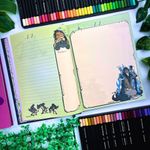 Caderno Colegial Costurado Capa Dura Vilões da Disney 17,9 x 24,1 cm 160 Folhas - Animativa