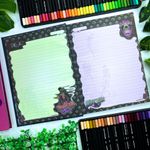 Caderno Colegial Costurado Capa Dura Vilões da Disney 17,9 x 24,1 cm 160 Folhas - Animativa
