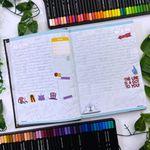 Caderno Colegial Costurado Capa Dura Vilões da Disney 17,9 x 24,1 cm 160 Folhas - Animativa