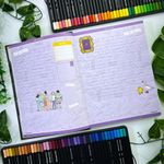 Caderno Colegial Costurado Capa Dura Vilões da Disney 17,9 x 24,1 cm 160 Folhas - Animativa