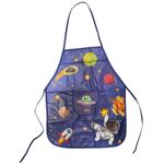 Avental Infantil Ipermeável Com Bolso Transparente - Make+