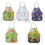 Avental Infantil Ipermeável Com Bolso Transparente - Make+