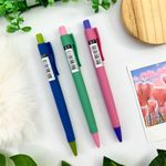 Lapiseira 0.7 mm Grip Econ Vivid Colorida (Azul Rosa Verde) - Faber Castell