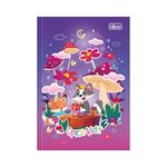 Caderno 1/4 Brochura Spice Kids Feminino 14 x 20 cm 80 Folhas - Tilibra