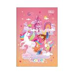 Caderno 1/4 Brochura Spice Kids Feminino 14 x 20 cm 80 Folhas - Tilibra