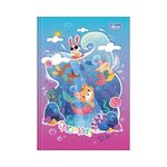 Caderno 1/4 Brochura Spice Kids Feminino 14 x 20 cm 80 Folhas - Tilibra