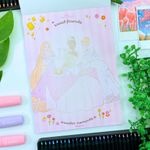Bloco de Carta Disney Princesas 17,9 x 24,1 cm 48 Folhas - Animativa