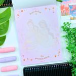 Bloco de Carta Disney Princesas 17,9 x 24,1 cm 48 Folhas - Animativa