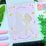 Bloco de Carta Disney Princesas 17,9 x 24,1 cm 48 Folhas - Animativa