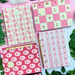 Caderno Argolado Colegial Sweet Cherry 190 x 260 mm com 160 Folhas Pautadas e Decoradas - Animativa