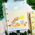 Caderno Argolado Colegial Ursinhos Carinhosos 19x26cm 160 Folhas Pautadas Decoradas -  Animativa