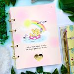Caderno Argolado Colegial Ursinhos Carinhosos 19x26cm 160 Folhas Pautadas Decoradas -  Animativa