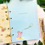 Caderno Argolado Colegial Ursinhos Carinhosos 19x26cm 160 Folhas Pautadas Decoradas -  Animativa