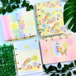Caderno Argolado Colegial Ursinhos Carinhosos 19x26cm 160 Folhas Pautadas Decoradas -  Animativa