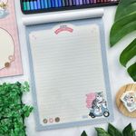 Bloco de Carta Mofusand 48 Folhas Pautado 63g/m² 17,7 cm x 24,0 cm - Tilibra