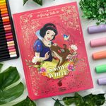 Caderno Colegial Brochura Princesas 160 Folhas 17,6 x 23,9 cm - Tilibra | Vintage