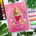 Caderno Colegial Brochura Princesas 160 Folhas 17,6 x 23,9 cm - Tilibra | Vintage