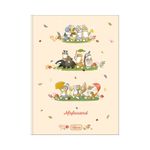 Caderno Colegial Brochura Mofusand 160 Folhas 17,6 x 23,9 cm - Tilibra | Vintage