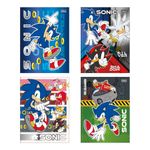 Caderno Universitário Brochura Capa Dura Sonic 20 x 27,5 cm 80 Folhas - Tilibra
